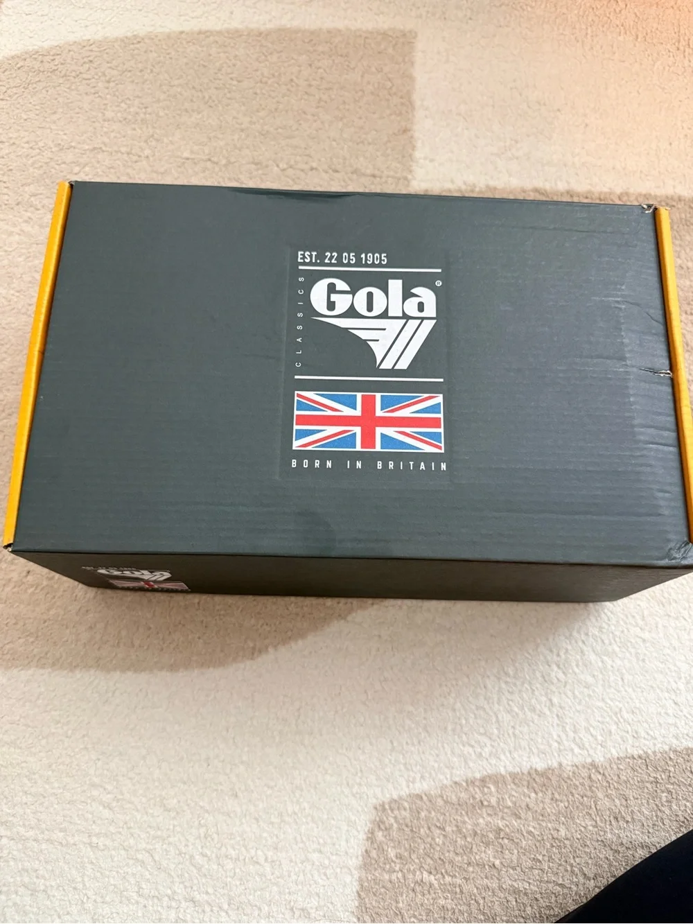 NWT Gola Bullet Pure Sneakers Black White Gum New in Box